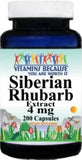 Vitamins Because Siberian Rhubarb Extract 200 Capsules front view