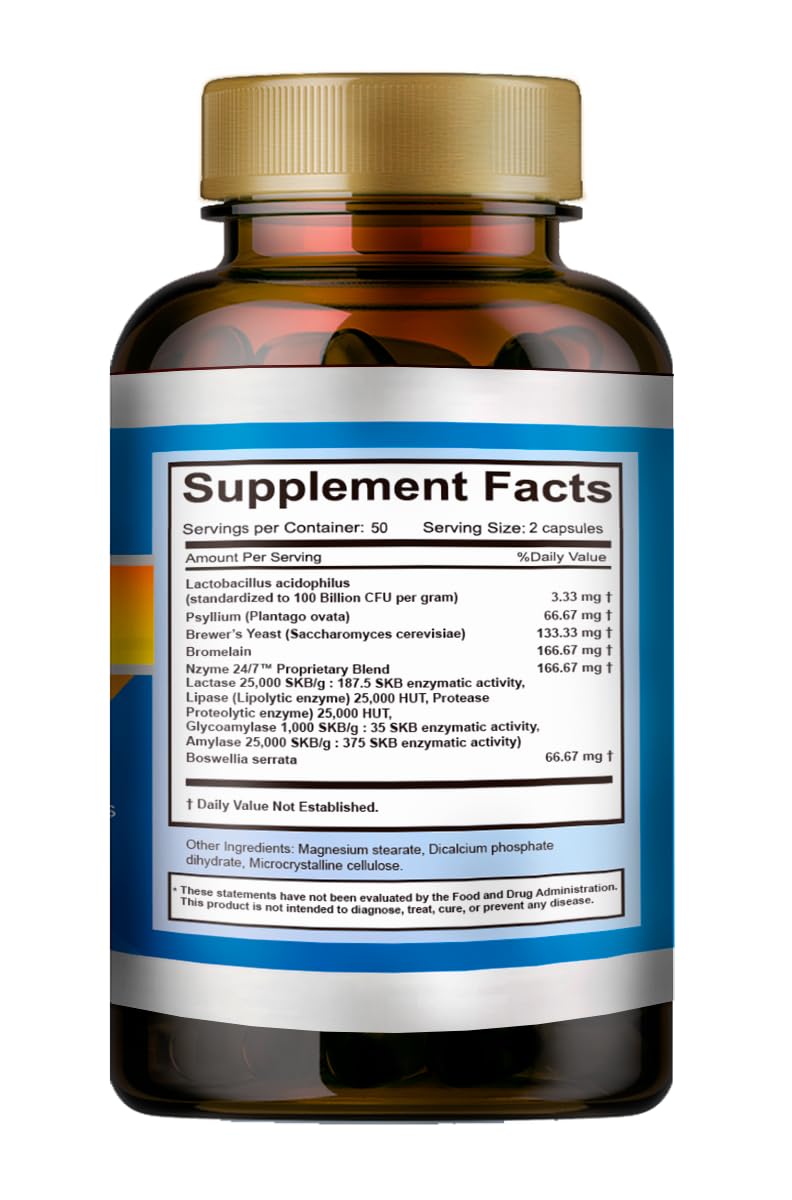 VITAMISAN Acidophilus Probiotic Supplement bottle side view