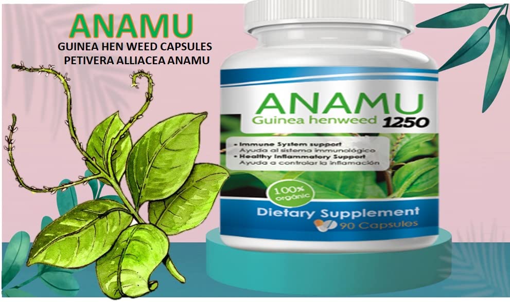 VITAMISAN Anamu Capsules bottle with white background