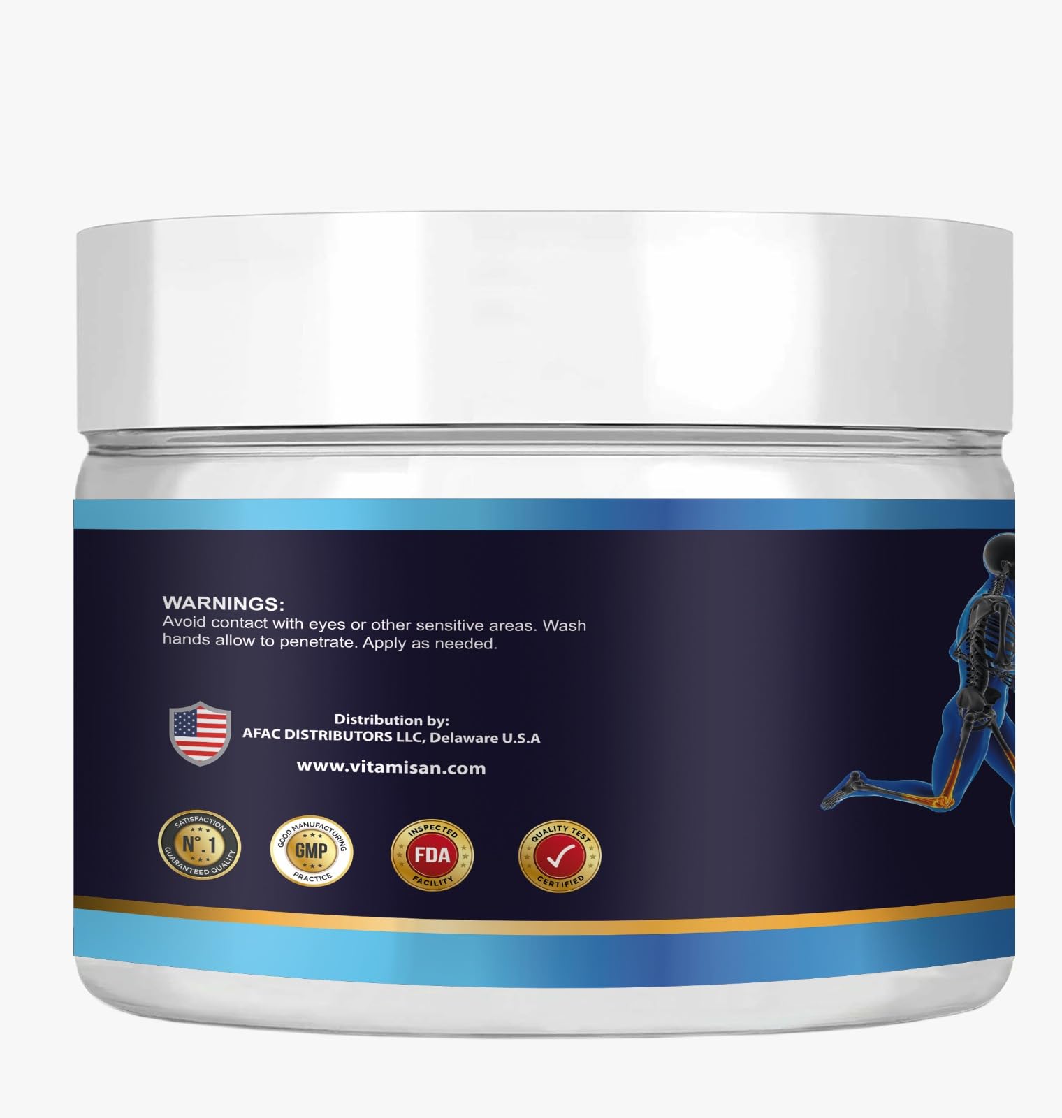 VITAMISAN Chondroitin MSM Arnica Cream 159g packaging details