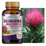 VITAMISAN Milk Thistle Supplement 1,448mg side view