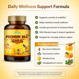 VITAMISAN Premium Bee Venom Supplement ingredients list on the bottle