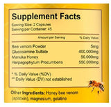 VITAMISAN Premium Bee Venom Supplement packaging side view