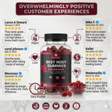 VITAMIZED Beet Root Gummies packaging side view