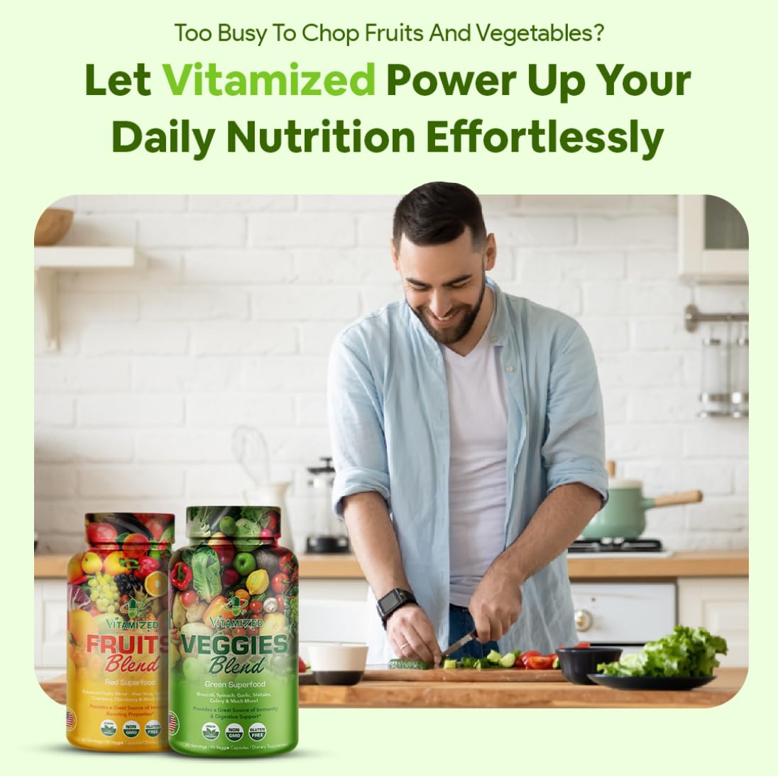 VITAMIZED Blended Vitamin & Mineral Supplement packaging