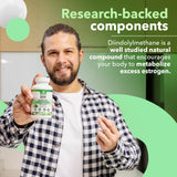 VITAMIZED DIM 200mg capsules with a health guide