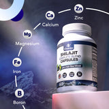 VITAMIZED Shilajit Capsules showing serving size