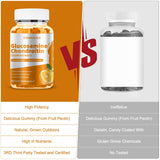 Vitammies Glucosamine Chondroitin Gummies back packaging with nutritional information