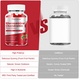 Vitammies Glucosamine Chondroitin Gummies on a wooden table