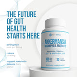Vitamo Probiotic Supplement with a glass of water