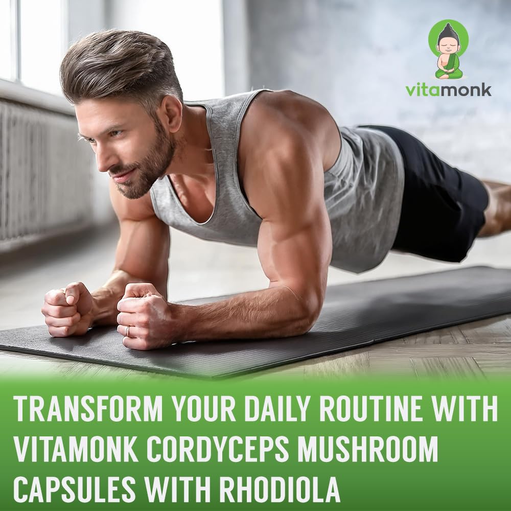 VitaMonk Cordyceps Capsules ingredients list