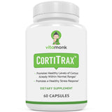VitaMonk CortiTrax Adrenal Extracts Supplement front view