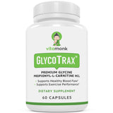 VitaMonk Glycotrax 1000mg 60 Capsules front view