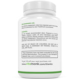 VitaMonk Glycotrax 1000mg capsules with measuring spoon