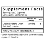 VitaMonk Matcha Green Tea Capsules side view