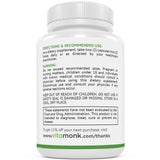 VitaMonk Matcha Green Tea Capsules with a cup of tea