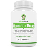 VitaMonk Quercetin Supplement 500mg front view