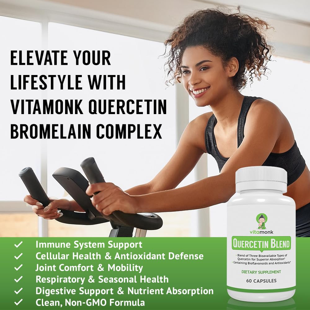 VitaMonk Quercetin Supplement 500mg ingredients list