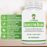 VitaMonk Quercetin Supplement 500mg side view
