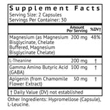 VitaMonk Sleep Aid Capsules side view showing ingredients