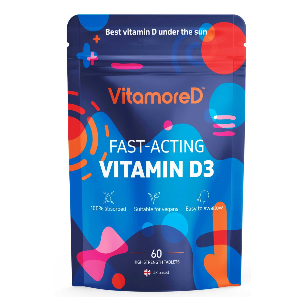 VitamoreD Vitamin D3 supplement front view