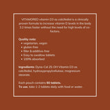 VitamoreD Vitamin D3 supplement ingredients list
