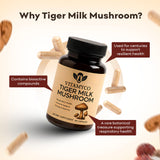 Vitamyco Tiger Milk Mushroom capsules packaging side view