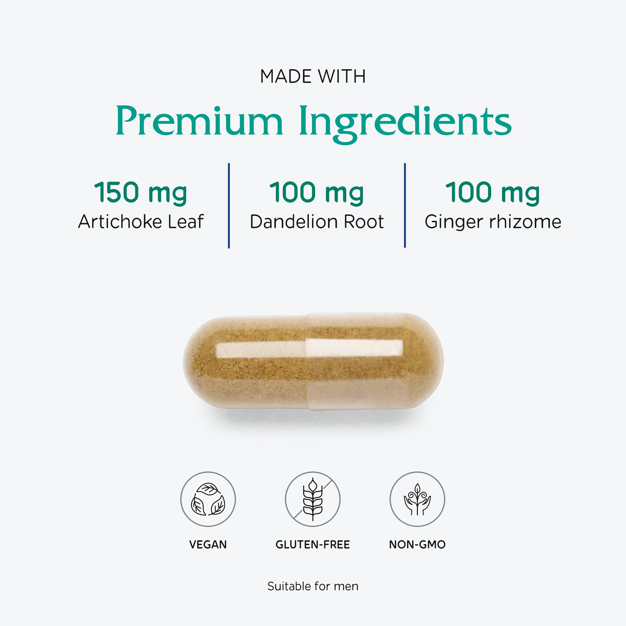 Vitanica Bitters Extra 100g on a wooden table