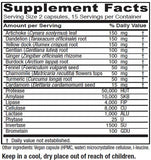 Vitanica Bitters Extra Capsules side view with label