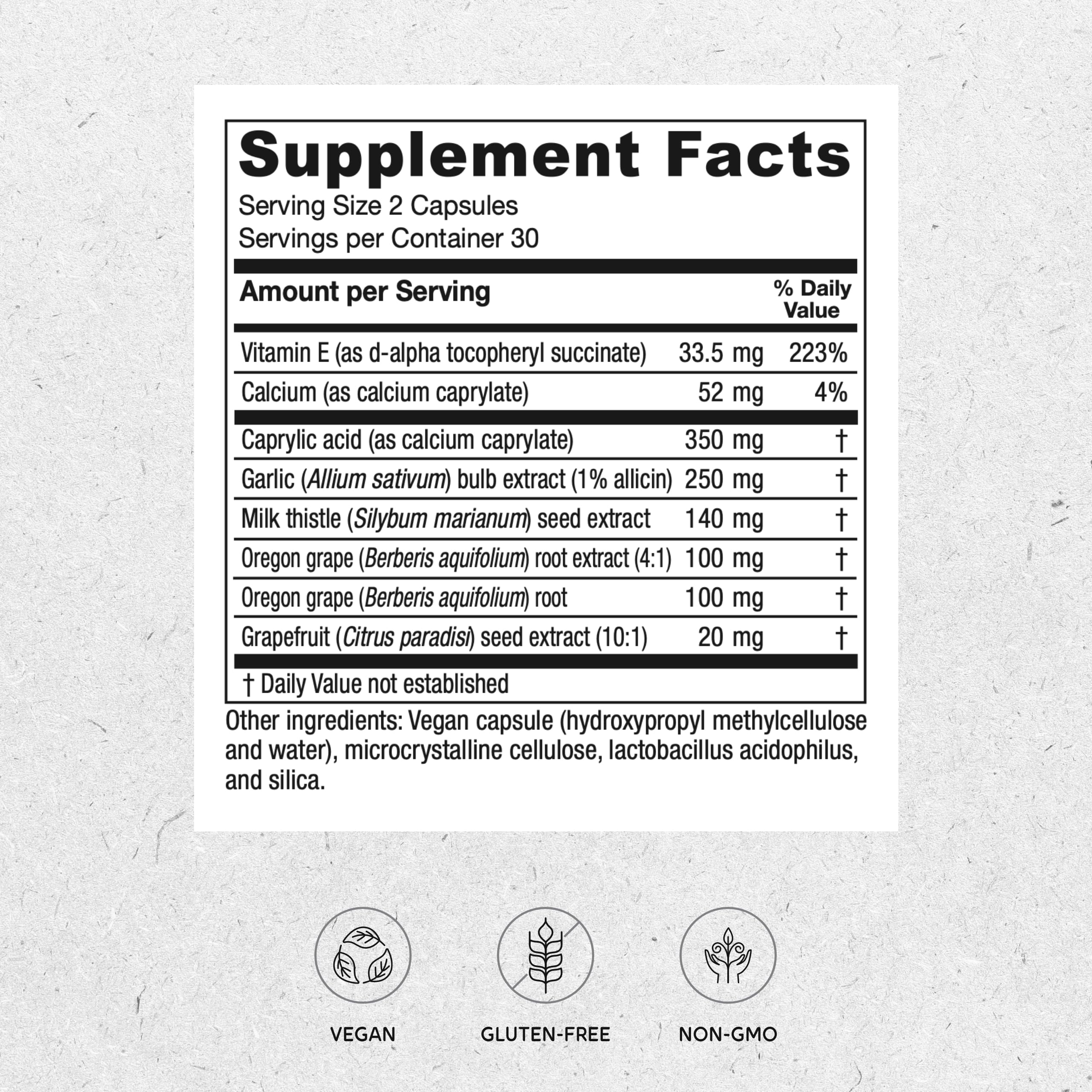 Vitanica Blended Vitamin & Mineral Supplement capsule close-up