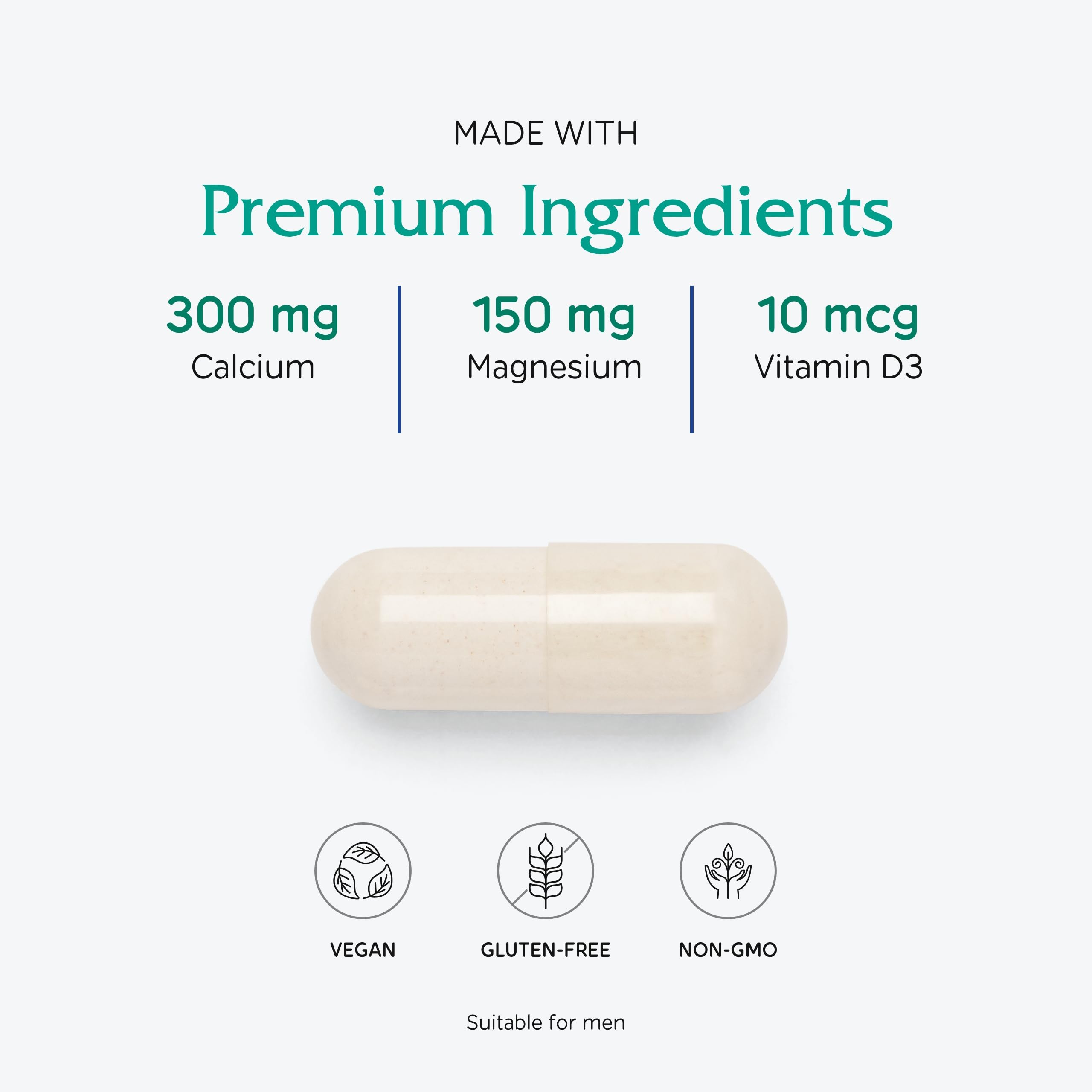 Vitanica Bone Health Supplement capsule close-up