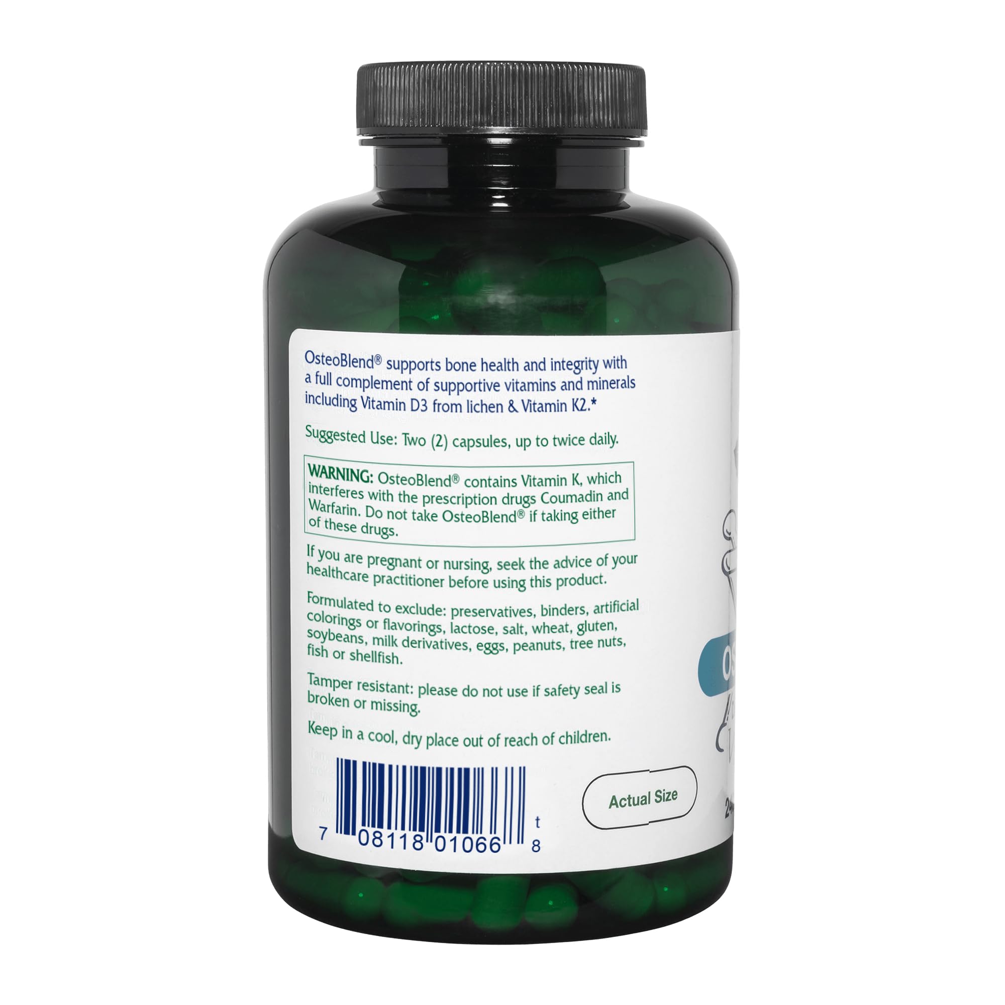 Vitanica Bone Health Supplement packaging