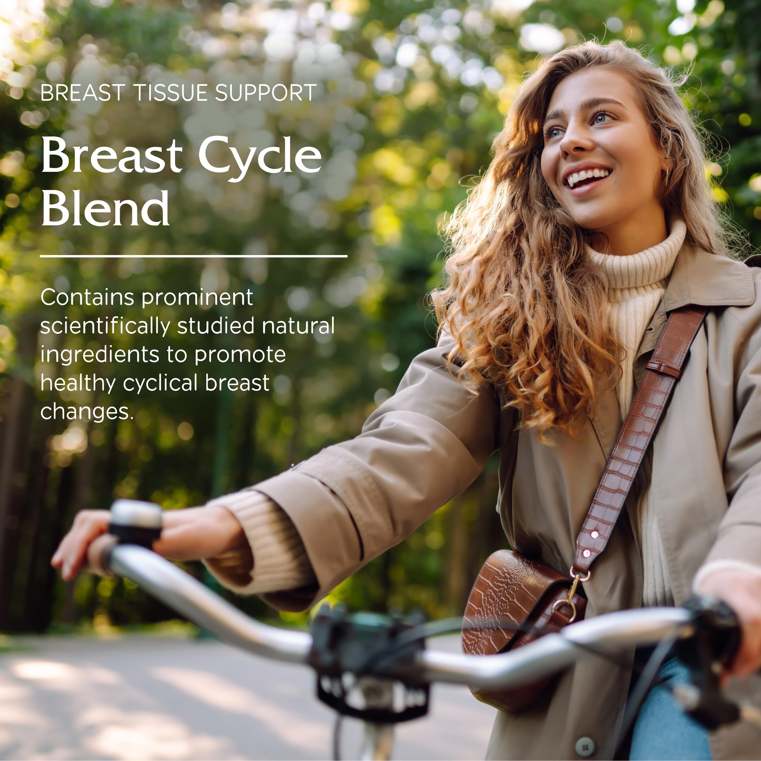 Vitanica Breast Cycle Blend 82g back view of packaging