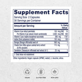 Vitanica Breast Cycle Blend 82g side view of packaging