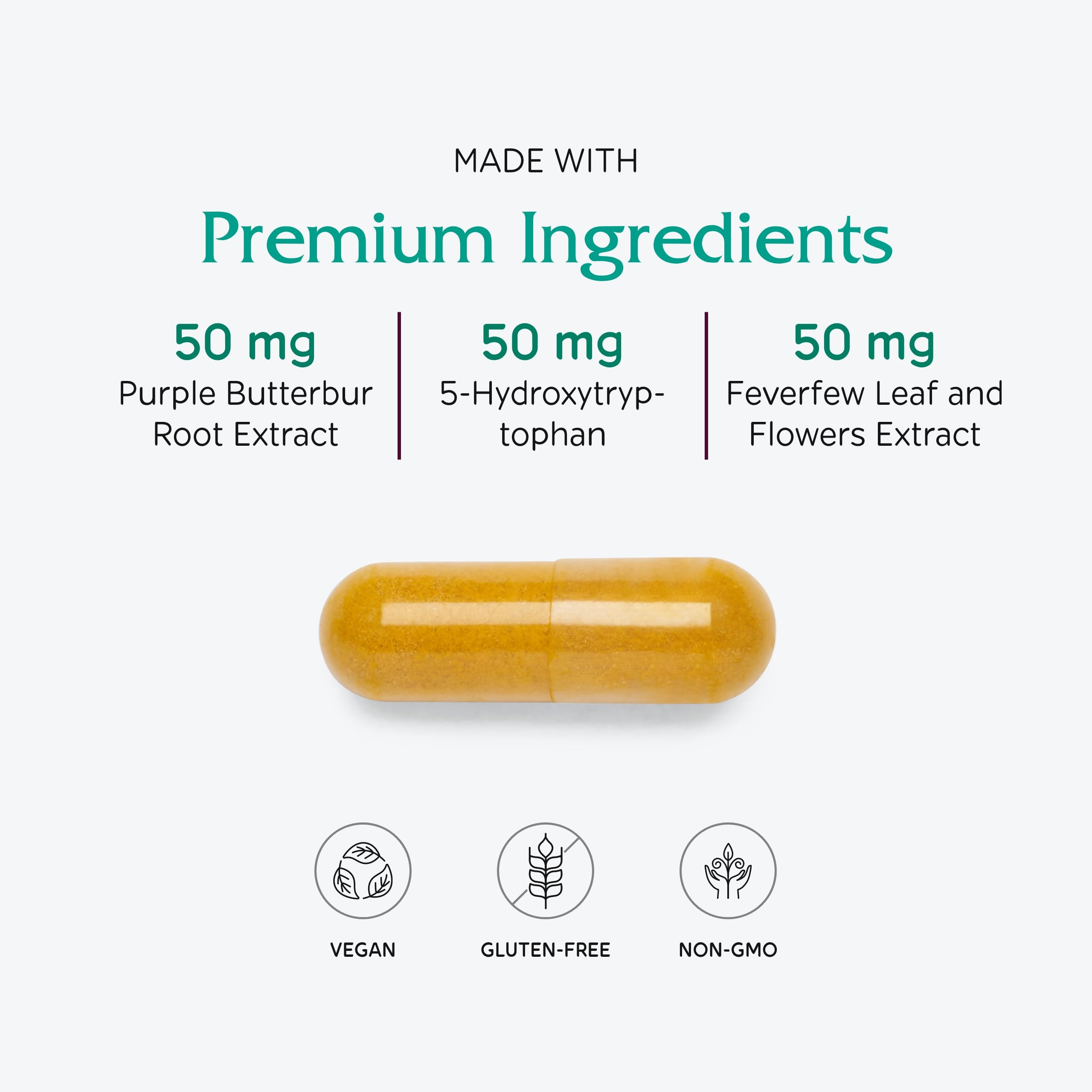 Vitanica Butterbur Root Extract 141g ingredients list