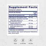 Vitanica Calming Support Supplement 60 Capsules side view
