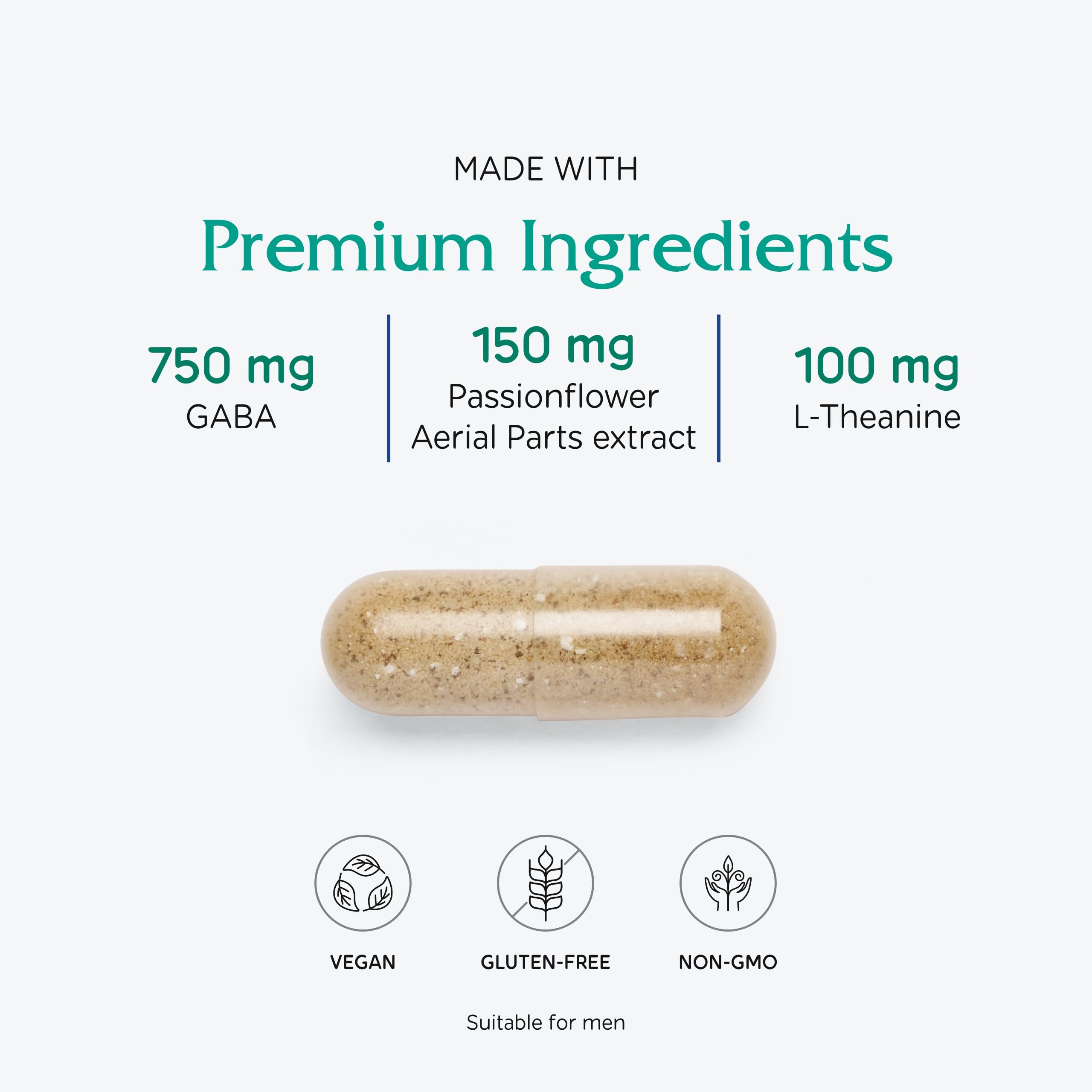 Vitanica Calming Support Supplement ingredients list