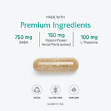 Vitanica Calming Support Supplement ingredients list
