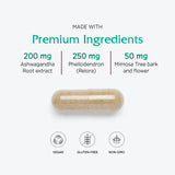Vitanica Cortisol Relief capsules in hand