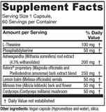 Vitanica Cortisol Relief supplement ingredients list
