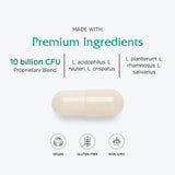 Vitanica FemEcology Probiotic Capsules opened bottle view
