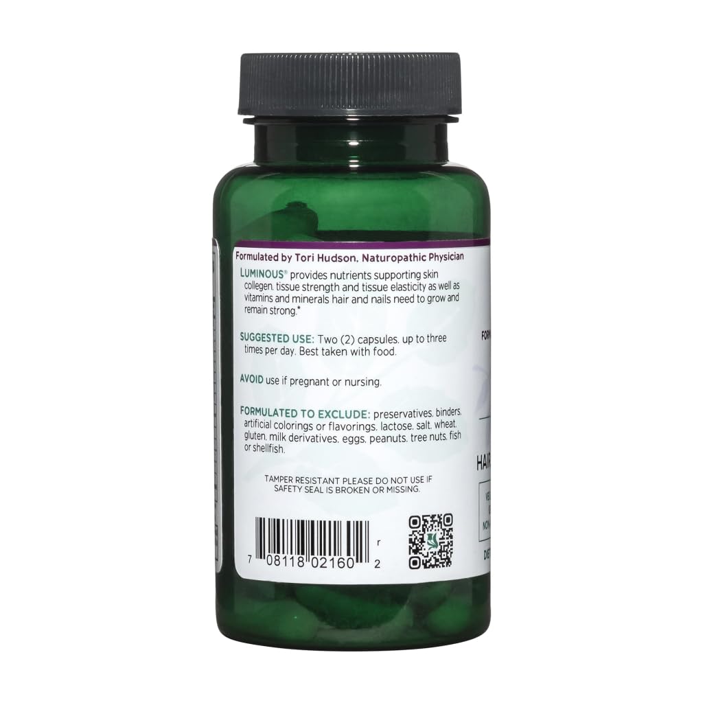 Vitanica Hair, Skin & Nails Multivitamin back view