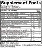 Vitanica Hair, Skin & Nails Multivitamin side view