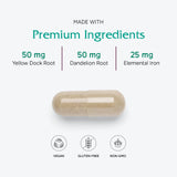 Vitanica Iron Extra 100g supplement ingredients list