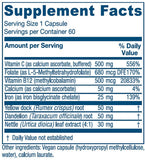 Vitanica Iron Extra 90 capsules side view