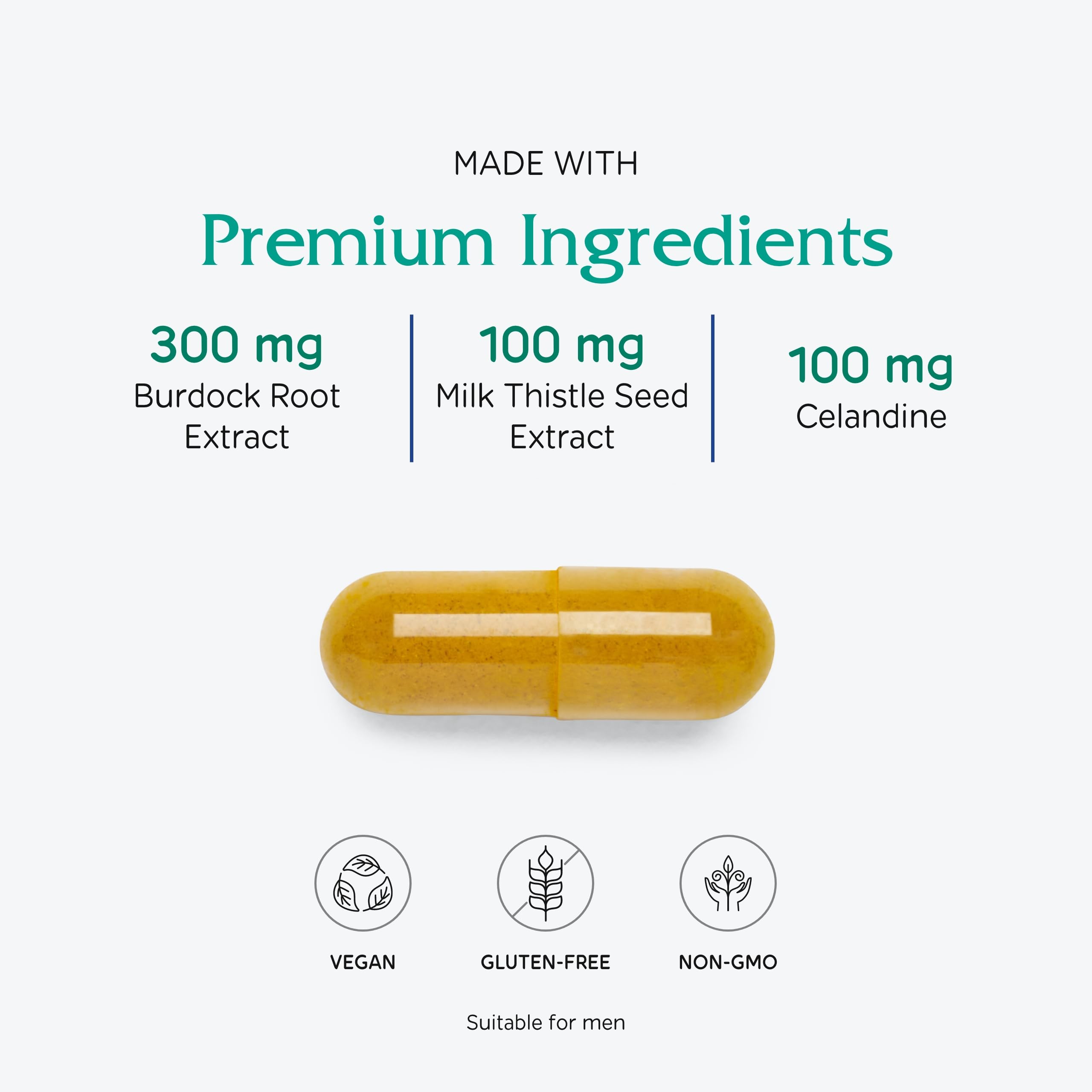 Vitanica Liver Extracts Supplement ingredients list