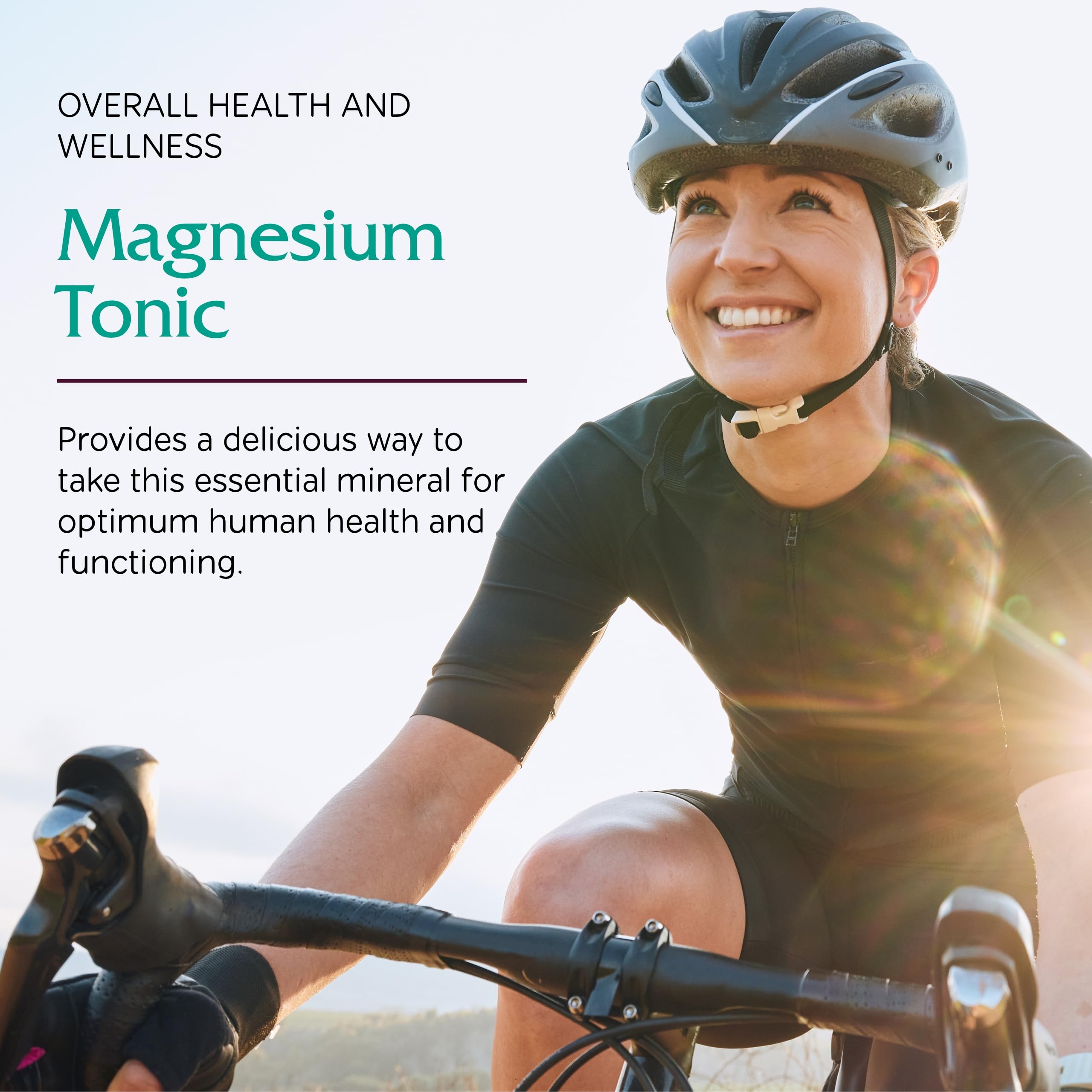 Vitanica Magnesium Tonic 576g back view with ingredient list