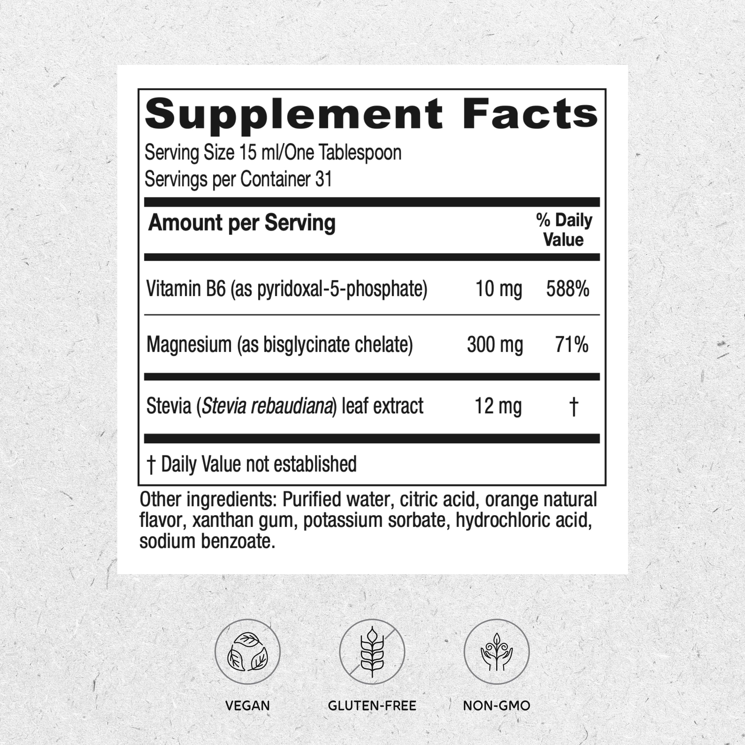 Vitanica Magnesium Tonic 576g side view