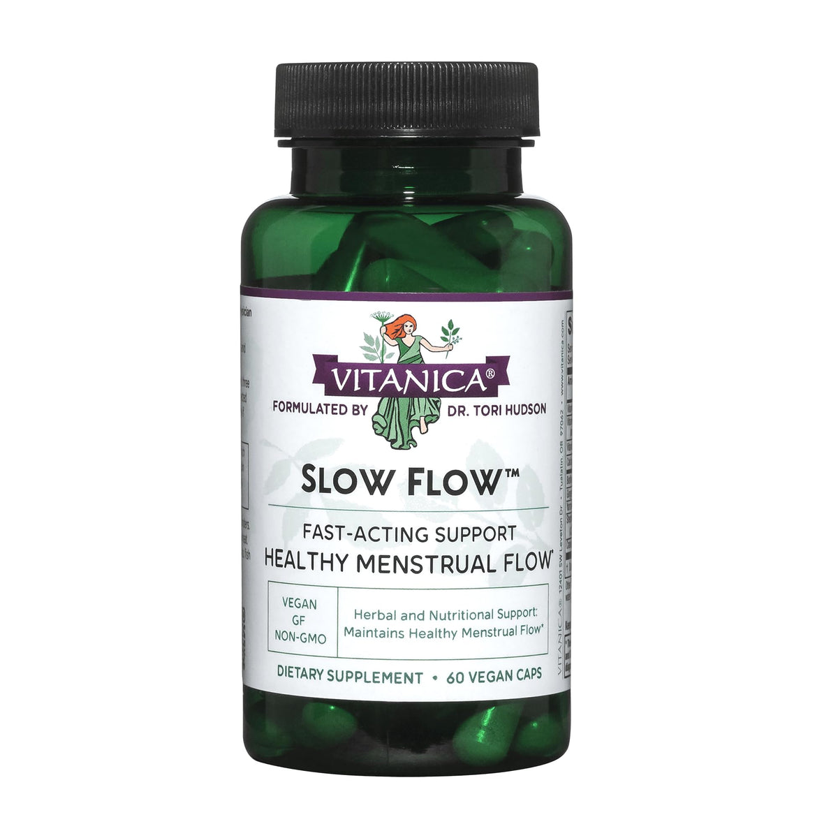 Vitanica Menstrual Support Blend 86g capsules front view