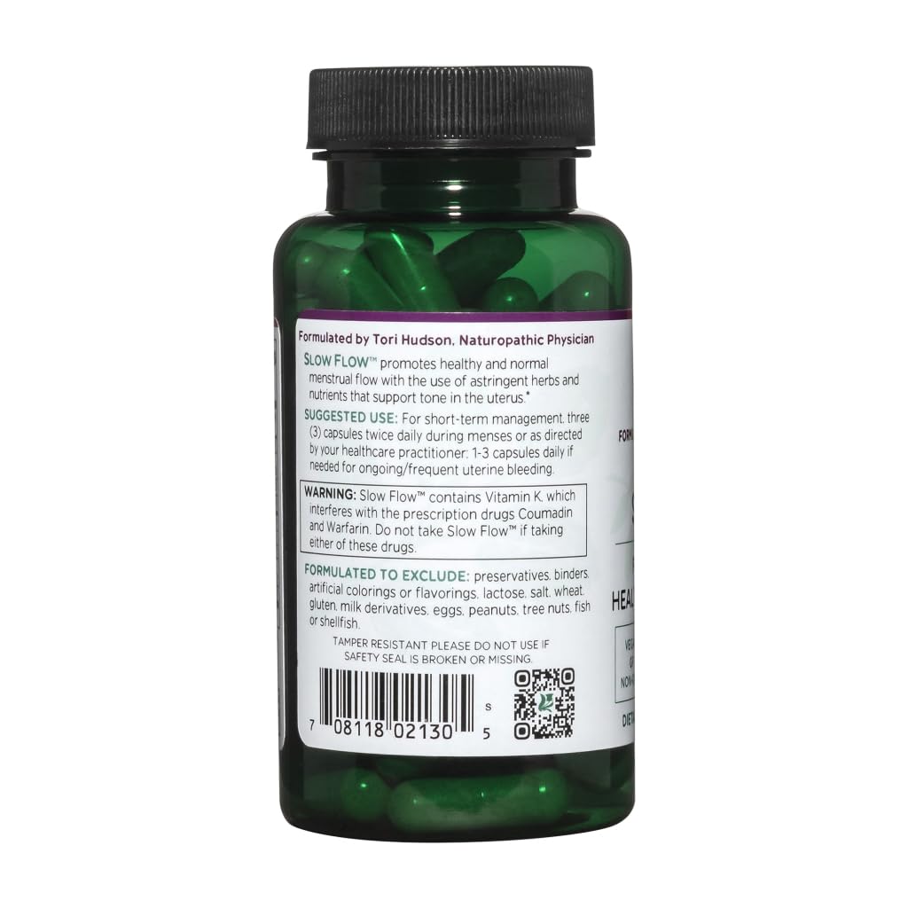 Vitanica Menstrual Support Blend 86g capsules with packaging